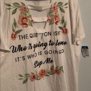 Woman’s plus size t shirt new with tags